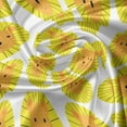 thumbnail image 5 of Ambesonne Animals Valance Pack of 2, Circus Lion Motifs, 54"X18", Pale Orange Yellow, 5 of 5