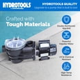 thumbnail image 2 of Swimline HydroTools Hydro Flo 0.35 HP Vertical Discharge Swimming Pool Pump, 2 of 12