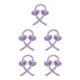 thumbnail image 3 of Seitruly Cinta para rizar el cabello Cinta para el cabello Espuma sin calor Pinza para el cabello Reutilizable Diadema portátil para envolver, Púrpura Type2 NO2 Seitruly CBP100277, 3 of 6
