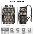 thumbnail image 3 of Travel Cooler Bag - Pioneer Flower Camping Beer Cooler Backpack with Bottle Opener- Waterproof Insulated Picnic Backpacks - Cooler Bag for Beach, 3 of 6