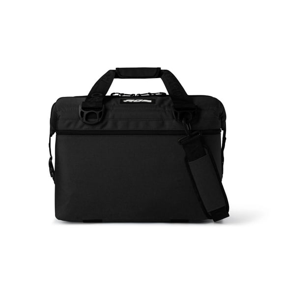 Bolsa térmica AO Coolers Original, con laterales blandos, 24 latas, negra