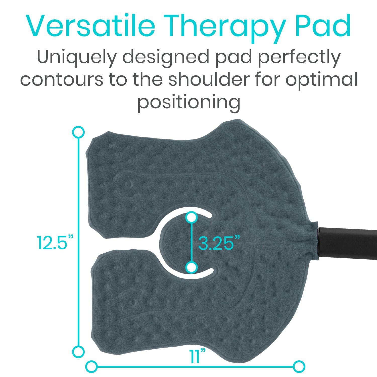 Vive Cold Therapy Replacement Pad – Flexible, Ergonomic, Reusable Ice Pad with Universal Fit for Shoulder, Ankle, Hip & Knee Pain Relief (Pads Only)