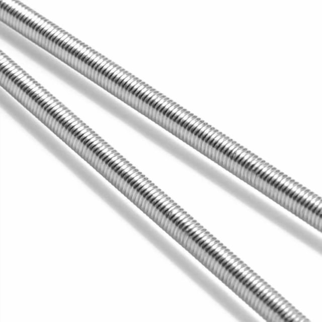 Feelers 304 Stainless Steel M4-0.7 Fully All Threaded Rod, Long Threaded Screw, Right Hand Threads, 250Mm Length?Pack Of 2?