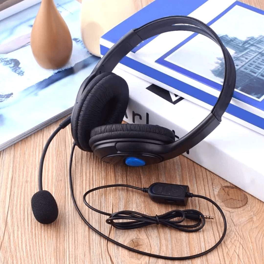 Audifonos Gamer con Microfono Para Conector 3.5 mm Auriculares con -