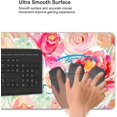 thumbnail image 4 of Flower Peony Extended Large Gaming Mouse Pads Square Long Computer Mat for Retouching 3D Pattern Thick XXL Painting with Design Non-Slip Full Desk Mousepad Waterproof 31.5" X 11.8" Big Keyboard Mat, 4 of 6