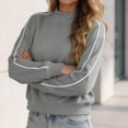 thumbnail image 4 of Enjoytime Sweatshirts for Women Mock Neck Long Sleeve Pullover Sweatshirts Fall Winter Fashion Casual Plus Size Clothes, 4 of 8