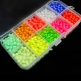 thumbnail image 2 of Yuarrent 1000 Uds. Cuentas duras que brillan, cebos ligeros, accesorios para aparejos de cebo, accesorios, Kit de suministros, piscina, lago, Pescar Tipo 2, 2 of 6