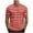 Red, variant on Zylanna Men's Casual T-Shirts, Striped Short Sleeve Fashion Crew Neck Shirts for Men Tee Green Size M