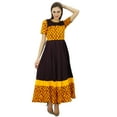 thumbnail image 2 of Bimba Long Anarkali Kurti Half Sleeves Classic Dress Indian Fashion Clothing, 2 of 9