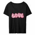 thumbnail image 3 of Camiseta de manga corta para mujer, estilo jersey, moda de primavera y verano, camisetas básicas para mujer, ropa para el trabajo, deportes y caminatas. S, 3 of 9