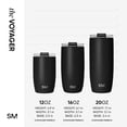 thumbnail image 3 of Simple Modern Gobelet de Voyage pour Café avec Couvercle Rabattable / Tasse Isotherme Réutilisable en Acier Inoxydable pour Café Infusé à Froid, Contenant Isotherme / Cadeaux pour Femmes Hommes Hi, 3 of 8