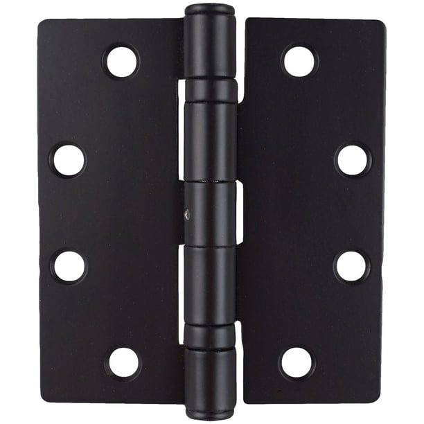 BallBearing Hinge with NonRemovable Pin 4.5" x 4.5" in OilRubbed