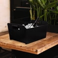 thumbnail image 6 of jojofuny Plastic Beverage Tub Black For Bar Supply 1Pcs 14.8X10.4X7.5In, 6 of 8