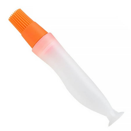 

Silicone Basting Brush with Transparent Oil Bottle High-heat Resistant Baking Tool Portable Multifunctional BBQ Brush