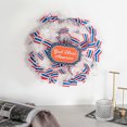 thumbnail image 4 of Independence Day Wreath God Bless America Garland Patriotic Veterans Day Wreath, 4 of 10
