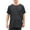 Black-L, variant on Shoulder Surgeries Recovery Shirt Tear Away Short Sleeve Chemo Port Access Shirt Full Open Snaps Dialysis Chemo Clothing