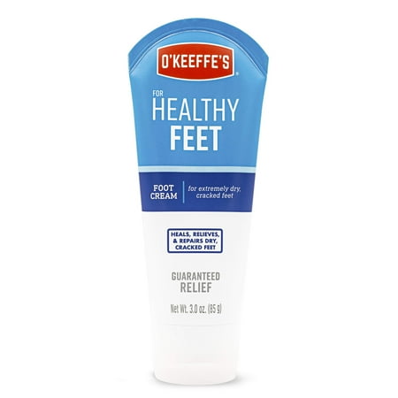 O'Keeffe's for Healthy Feet Foot Cream, 3oz Tube and Night Treatment Foot Cream, 3oz Tube