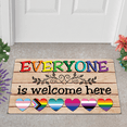 thumbnail image 2 of Lotusprinthandmade LGBT Support Welcome Doormat 20" x 35", LGBT Doormat, LGBT Welcome Doormat, 2 of 6