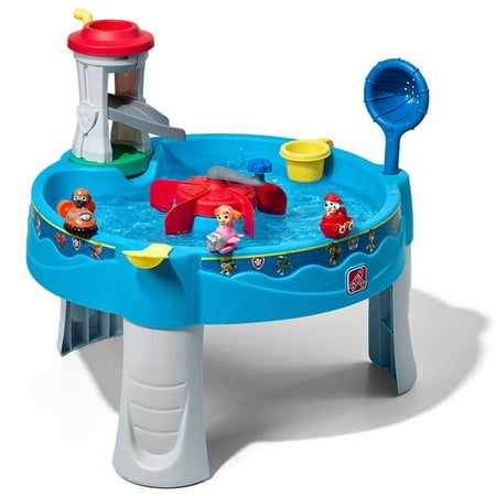 Step2 Paw Patrol Lookout Tower Water Table includes 3 Paw Patrol