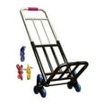 thumbnail image 2 of hengtong Foldable Hand Cart Stair Climbing Trolley with Adjustable Handle Rope Adjustable 32mm Diameter, 2 of 9