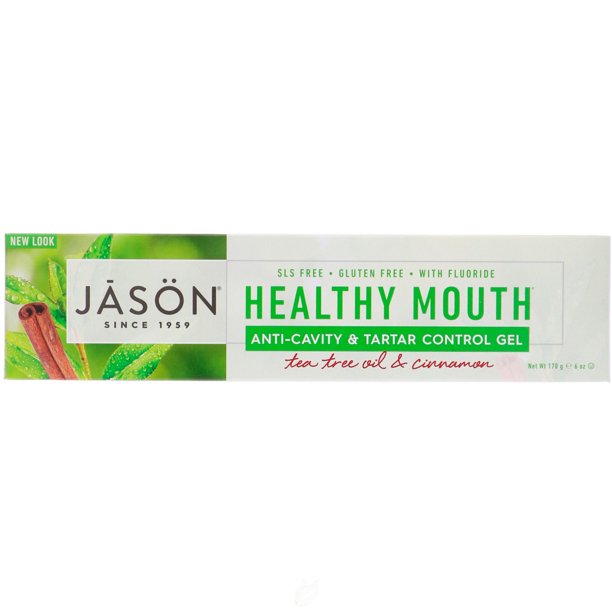 (2 Pack) Jason Natural Products Toothpaste Healthy Mouth Plus CoQ10 Gel
