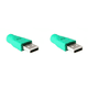 thumbnail image 1 of Adaptador Convertidor USB 2.0 Tipo A PS2 para Teclado Y Ratón PC, 1 of 3