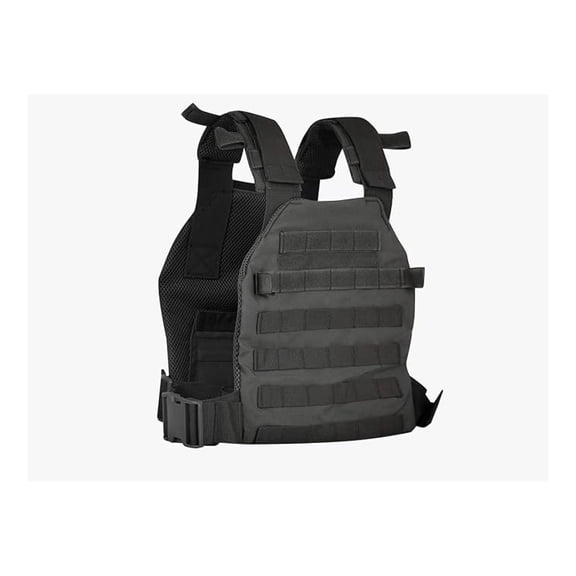 YYDSBNHH Weighted Vest for Men Women - Adjustable 50lbs, Quick Release, MOLLE System - Fitness, WOD, Strength Training, Running