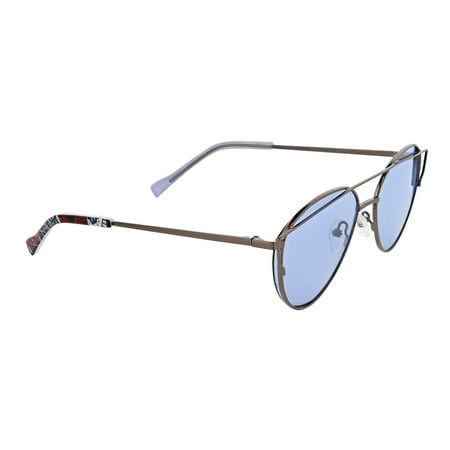 Vera Bradley Lunettes de Soleil Aviateur Polarisées Cilla pour Femmes, Bramble, 56 mm
