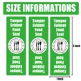 thumbnail image 2 of 500pcs Tamper Evident Food Sealed for Freshness and Safety Stickers 1x3 Inch Safe Secure Tamper Proof Food Delivery Labels Tamper Resistant Sealed, 2 of 7