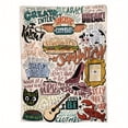 thumbnail image 4 of Gilmore Girl Blanket for Girls Plush Blanket Soft and Cozy Fan Birthday Gift Sofa Bed Office 30*50in, 4 of 5