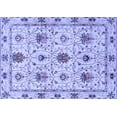 thumbnail image 1 of Ahgly Company Machine Washable Indoor Rectangle Abstract Blue Modern Area Rugs, 7' x 9', 1 of 4