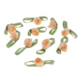 thumbnail image 3 of 10 Uds. De adornos de lazo de flores rosas de tela de fieltro para álbum de recortes de fiesta naranja Sunnimix 10x flores de fieltro rosa, 3 of 8