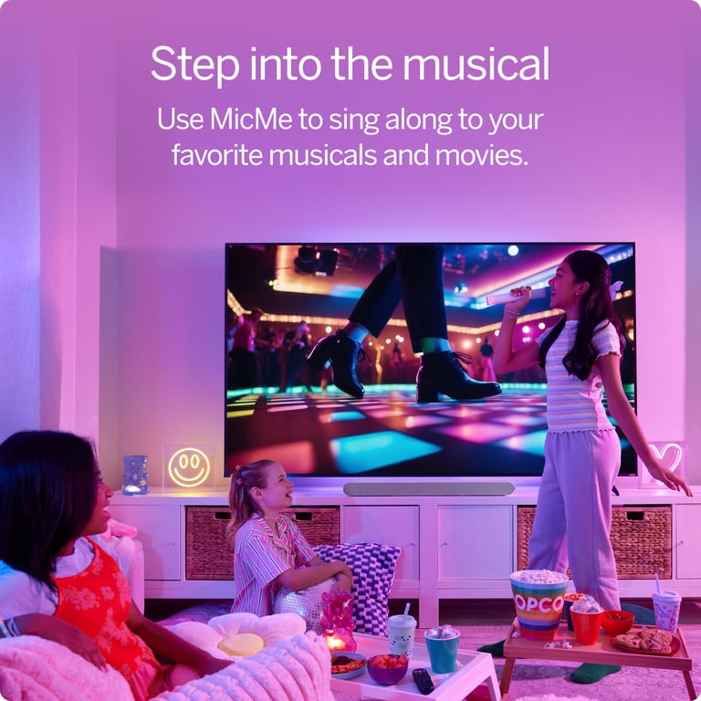 VIZIO MicMe 2.1 Karaoke Soundbar, Dolby Atmos, Wireless Subwoofer