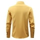 thumbnail image 3 of pstuiky camisas de manga larga para hombre, Camisa de negocios de color sólido de manga larga para hombre, camisa informal de moda para hombre, ropa de abrigo, camisa de solapa de manga larga. s, 3 of 5