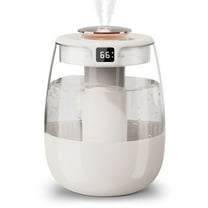 RAPOBRIX 3L Cool Mist Humidifier with 7 Cycling Colors - Top Fill for Room & Home