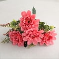 thumbnail image 4 of ChicYu Fall Artificial Fake Flowers Silk Flower Table Arrangements Wedding Bouquets Decorations Plastic Floral Table Centerpieces for Home Kitchen Garden Party Décor, 4 of 6
