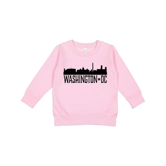 Inktastic Washington Dc City Skyline Toddler Sweatshirt