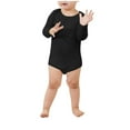 thumbnail image 7 of Mgmyaa Unisex Infant Boys Girls Romper Long Sleeve Crew Neck Snap Closure Baby Bodysuit Soft One-Piece Outfit, 7 of 7