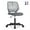 Grey, variant on Costway Height-adjustable Ergonomic Kids Desk Chair with Universal Casters Working Chair Blue