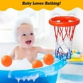 thumbnail image 4 of Juguetes de baño para niños de 3 a 8 años, aro de baloncesto para niños, juguetes de baño para niños de 3 a 7 años, juguetes de baño para niños pequeños, regalos para niños y niñas de 3 a 6 años JM, 4 of 5