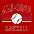 thumbnail image 6 of Wild Bobby City of Arizona Baseball Fantasy Fan Sports Men's T-Shirt, Red, Small, 6 of 6