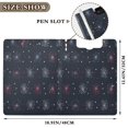 thumbnail image 3 of FORMRS A4 Clipboard Folder with Pen Holder Horizontal Foldable School Office Binder, Starry Night Pattern, 3 of 9