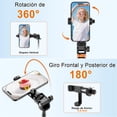 thumbnail image 4 of Eocean Tripie para Celular de 157 cm/62'', Selfie Stick con Control Remoto Bluetooth, Tripode para Celular Extensible con Rotaci&oacute;n de 360&deg; Y 180&deg;, Compatible con iPhone 17/1, 4 of 6