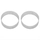 thumbnail image 4 of 10 Piezas de 6 cm de Anillo Circular para Tarta, Pizza, Postre, Bricolaje, Moldes de Acero Inoxidable con Perforación para Tartas, Pasteles, Mousse, Herramientas para Hornear, 4 of 5