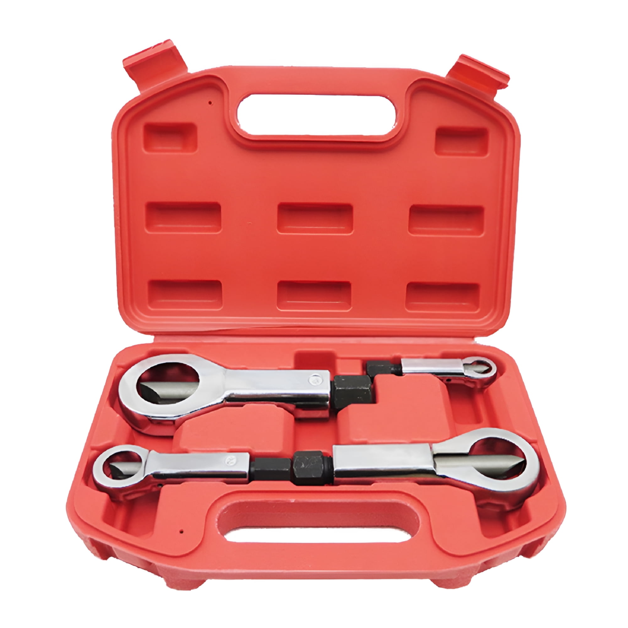 EXLEAF 2026 New Adjustable Rusted Damaged Broken Stuck Nut Splitter Remover Manual Extractor 1# For Auto Repair Mechanical Maintenance Home Diy Toolbox Engine Repair
