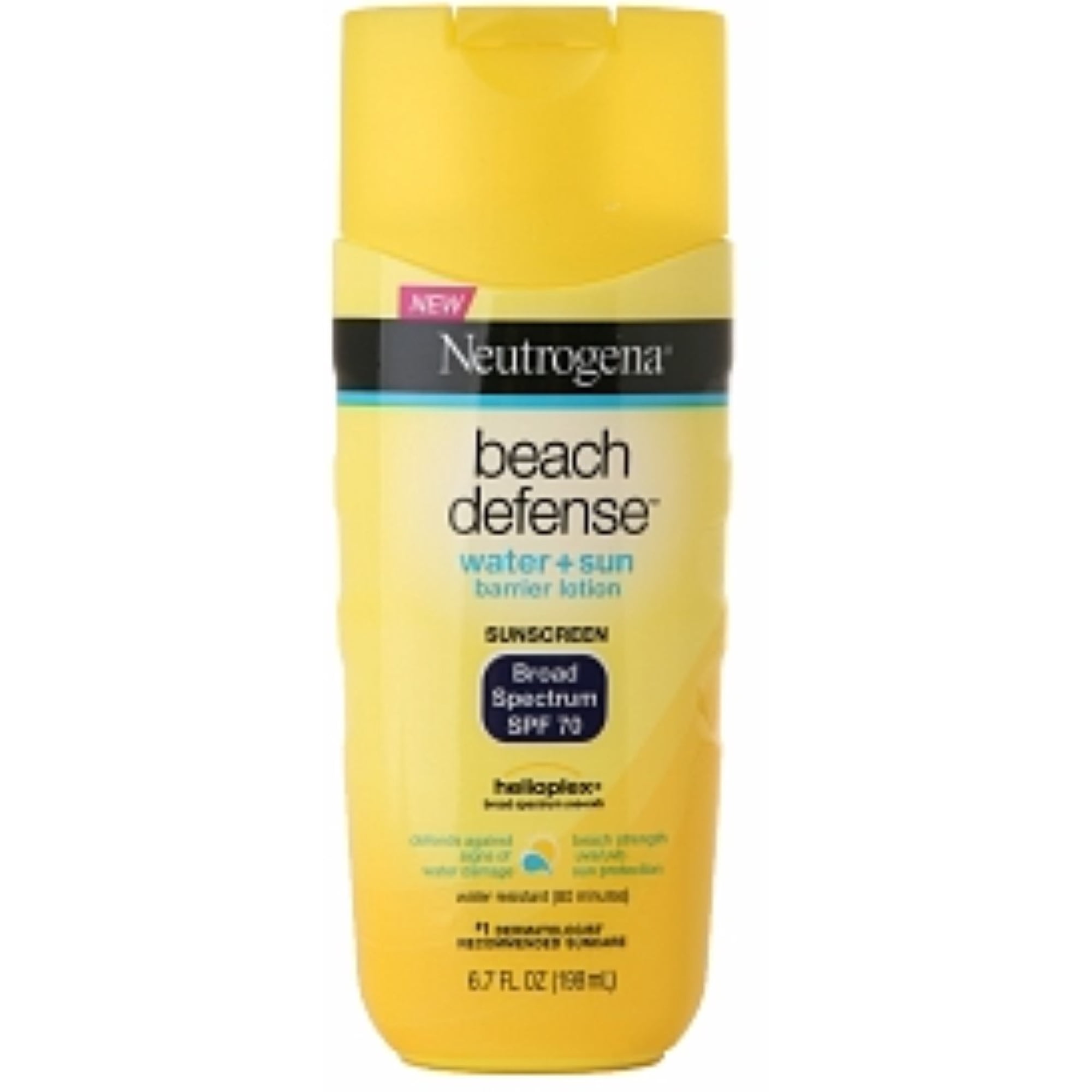 Neutrogena Beach Defense SPF 70 Lotion 6.7 oz (Pack of 6)