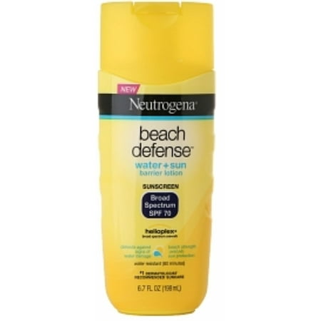 Neutrogena Beach Defense SPF 70 Lotion 6.7 oz (Pack of 3)