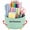 Bean Green, variant on SUSWIM 5-Compartment Desktop Organizer & Holder with Rotating Organizers, Pink