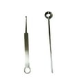 thumbnail image 1 of Caña de resorte Kit de cuidado de saxofón de acero inoxidable Kit de cubierta de llave Herramienta de reparación de saxofón par , de caña y tapa Aguja de caña y tapa, 1 of 5
