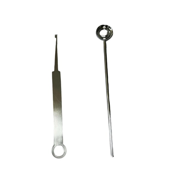 Tachiuwa Clarinet Reed Needle Tool Spring Hook Accessory Parts for Saxophone Clarinet Obo Reed Needle and Cap